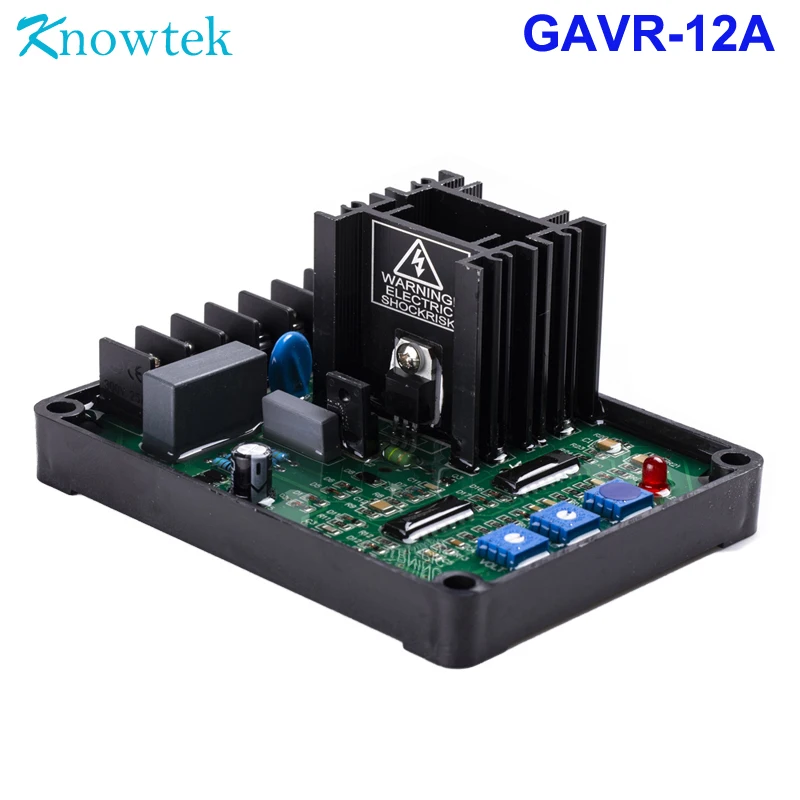 Универсальный 12A бесщеточный AVR GAVR-12A для 150 кВА генератор автоматический регулятор напряжения части