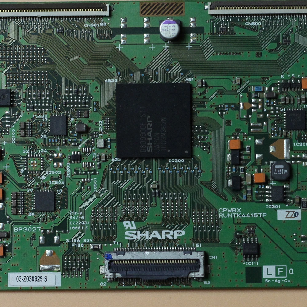 CPWBX RUNTK 4415TP ZZ Logic Board Original T-con CPWBXRUNTK для телевизора хорошего качества | Электроника