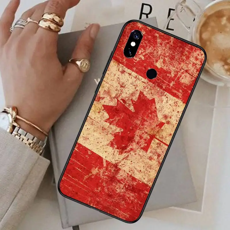

Canada National fla Phone Case For Xiaomi Redmi note 7 8 9 t max3 s 10 pro lite funda coque shell cover
