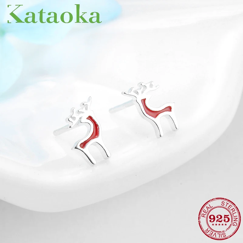 Настоящее серебро 925 пробы изысканный Рождественский подарок элегантные модные