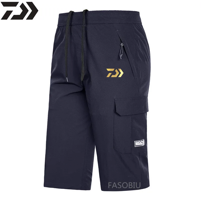 

Рыболовные шорты Daiwa, одежда для рыбалки, дышащие мужские летние штаны для рыбалки, шорты для треккинга, уличные Походные штаны для путешест...
