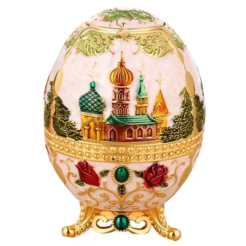 

Box-Organizer Toothpick-Holder Vintage European-Style Metal Zinc-Alloy Automatic