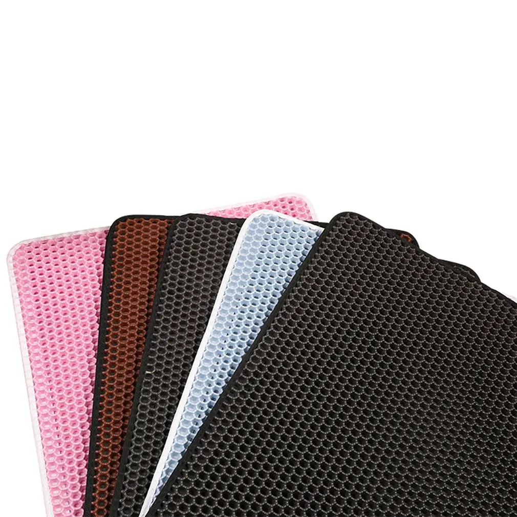 Splash Reusable Cat Sand Box Waterproof Potty Pet Toilet Universal Products Eva Double Litter Mat | Дом и сад