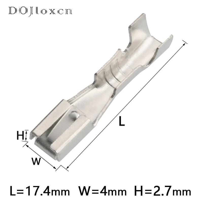 20/50/100/200/шт. Автомобильная Проводная клемма 3 мм Корпус кабеля женский разъем