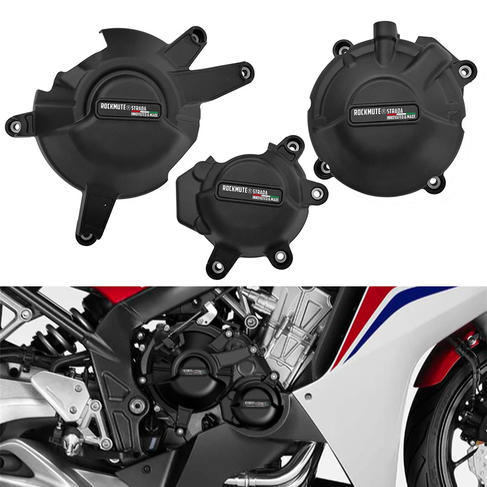 

Motorcycles Engine Full Cover Protection Case For HONDA CBR650F CB650F CBR650R CB650R CB650 Crash Protector Slider Pad