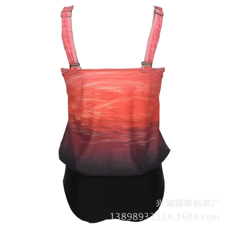 Женские градиентные Цвет наборы Бикини Лето S-3XL повседневные Свободные для