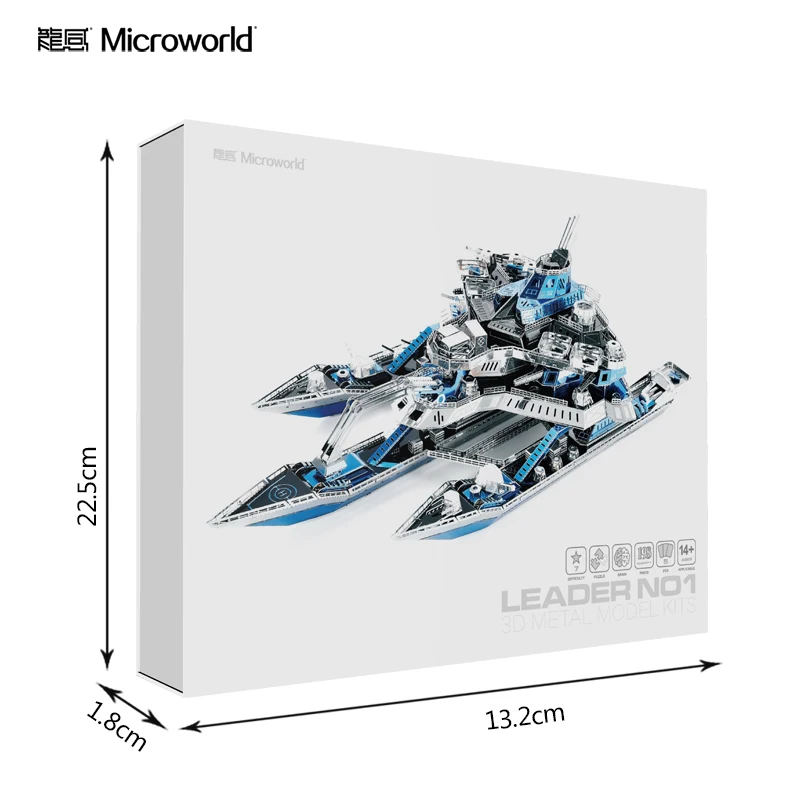 ММЗ модель Microworld 3D Металл puzzleader № 1 DIY сборные модели наборы собрать головоломки