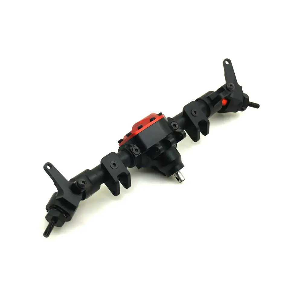 YEAHRUN Сплав передний задний мост Набор для RC автомобилей осевой SCX10 II 90046 90047 джип рок детали гусеничного трактора Модернизированный