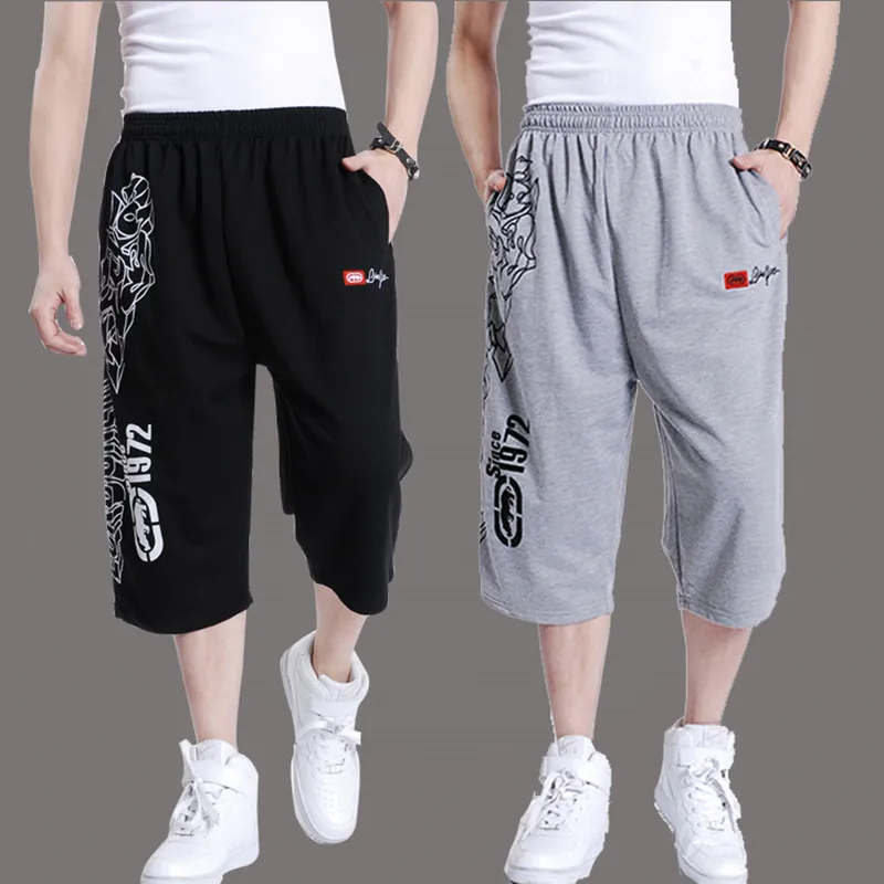 men Harem tactica Cargo Shorts brand 2020 summer Sagging cotton Trousers plus size sporting hip hop short Joggers clothing | Мужская