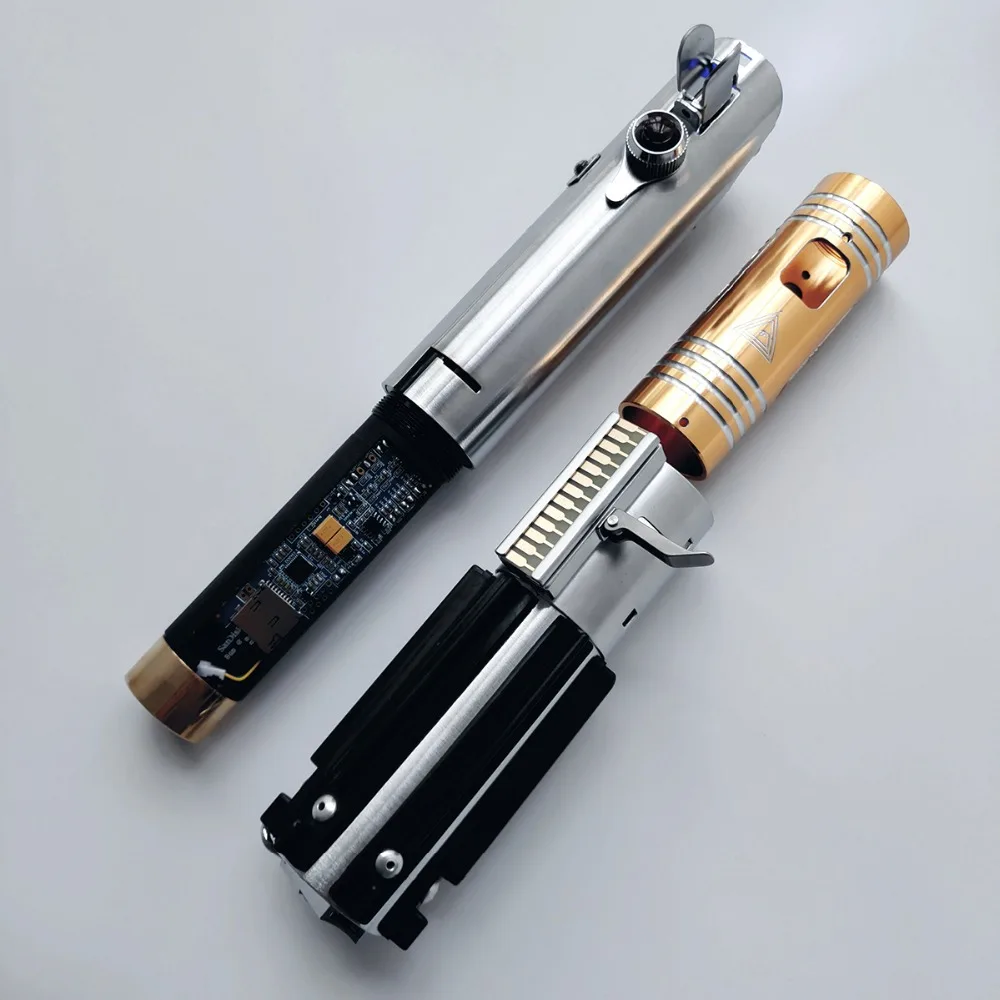 LGT металла рукоять Graflex Люк Скайуокер коллекция base горит световой меч для тяжелых дуэли с запереть sound blaster изменение цвета