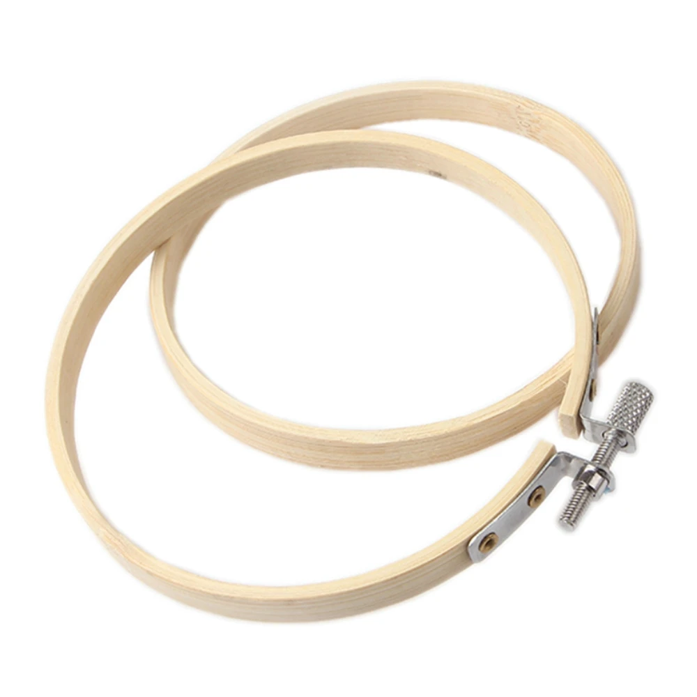 

10/20 PCS 9 Inch Round Circle Cross Stitch Bamboo Wooden Embroidery Craft Hoops