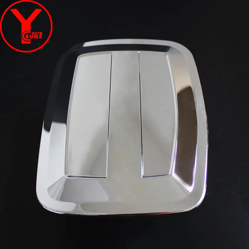 Чехлы на топливный бак для MITSUBISHI PAJERO SPORT MONTERO 2012 2013 2014 ABS chrome аксессуары стайлинга