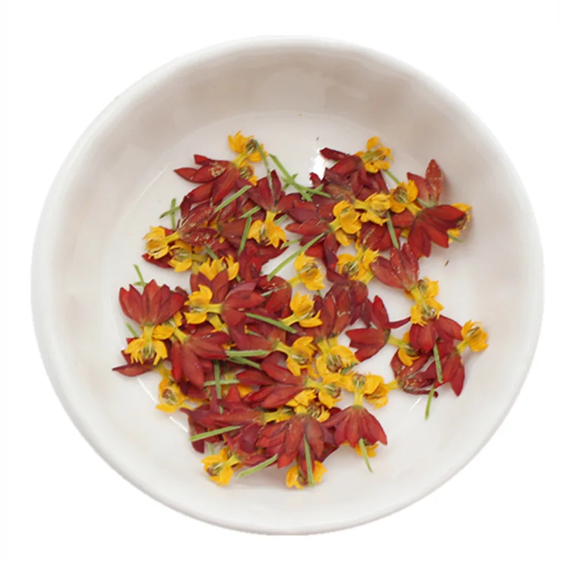 250 шт прессованный высушенный Танцующий Цветок гербарий из растений для