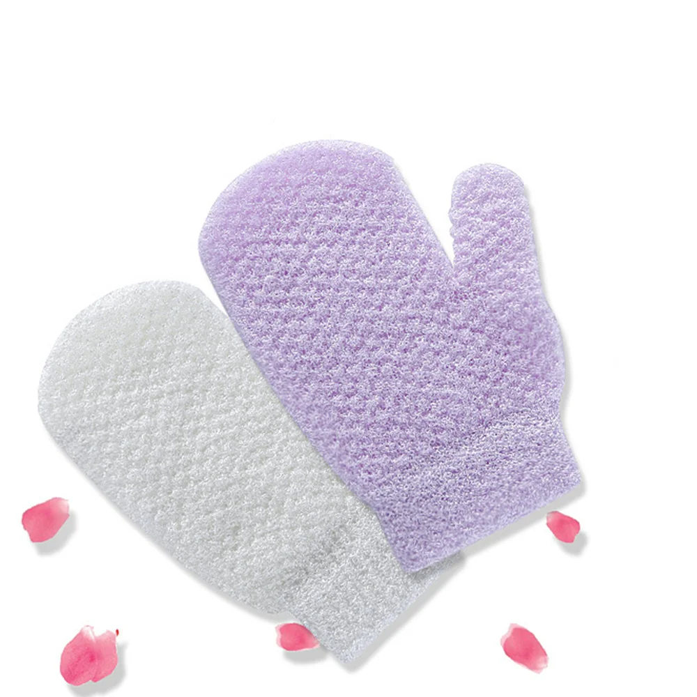 

Bath For Peeling Exfoliating Mitt Glove For Shower Scrubber Bath Exfoliating Clearner Pad Exfoliator Shower Puff Body Skin SPA