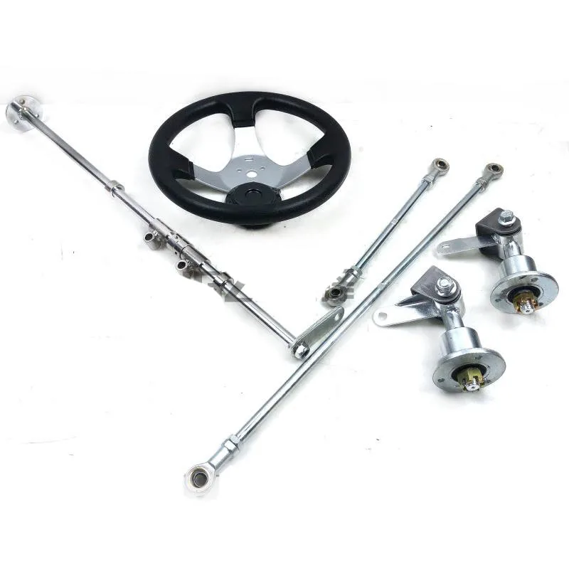 Багги 168CC для картинга каратинга мотовездехода с фланцем 5 см Передняя рулевая