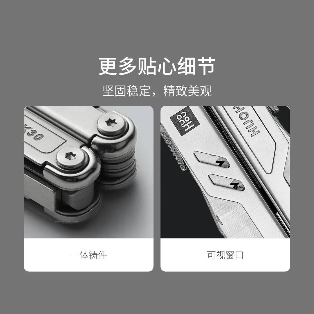 Xiaomi HUOHOU портативный многофункциональный складной нож Pro Многофункциональный