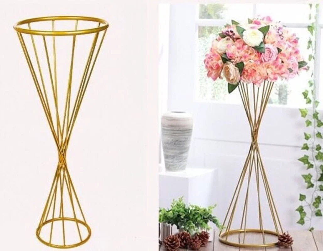 

Wedding Road Leads Guide Wrought Iron Flower Shelf Wedding Table Flower Stand T Stage Layout Metal Ornaments Photography Props