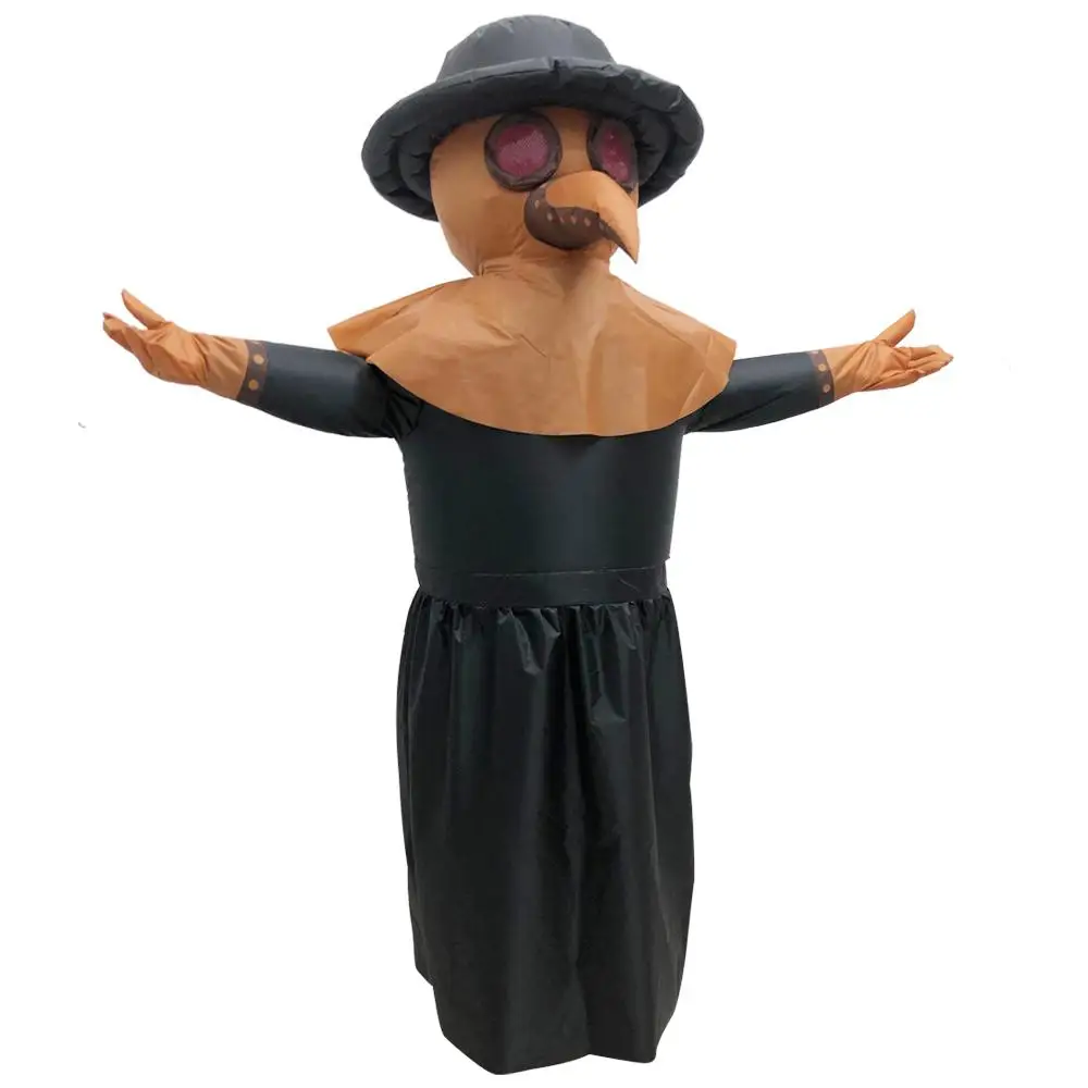 GloryStar/надувной костюм для взрослых доктор чумы карнавальный на Хэллоуин вечерние