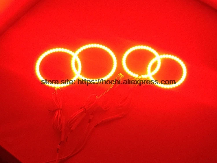 HochiTech RGB многоцветный светодиодный комплект колец "ангельские глазки" супер