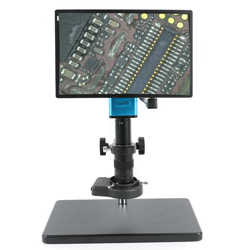 HDMI Автофокус SONY IMX290 видеомикроскоп камера 180X цифровой электрический микроскоп