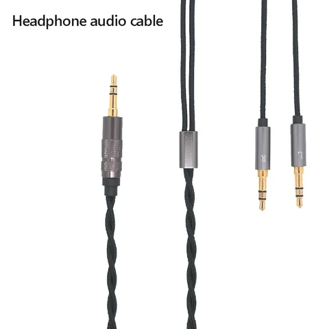Аудиокабель для наушников HIFIMAN HE400 SUNDARA черный 1,2 м