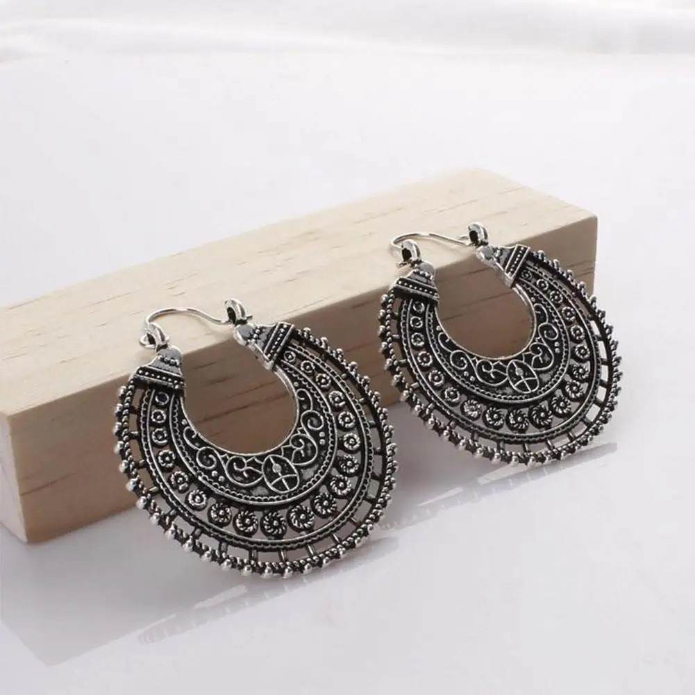 

Женские серьги в европейском и американском стиле, серьги в форме ретро, F0Z5, 100%