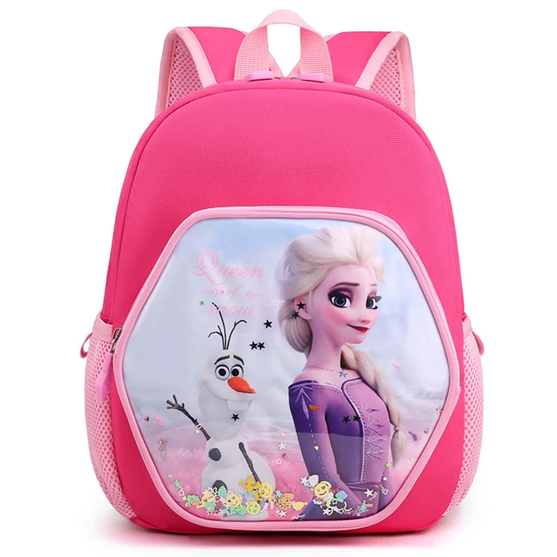 Детский Школьный рюкзак Disney с мультяшным принтом милый легкий светоотражающий