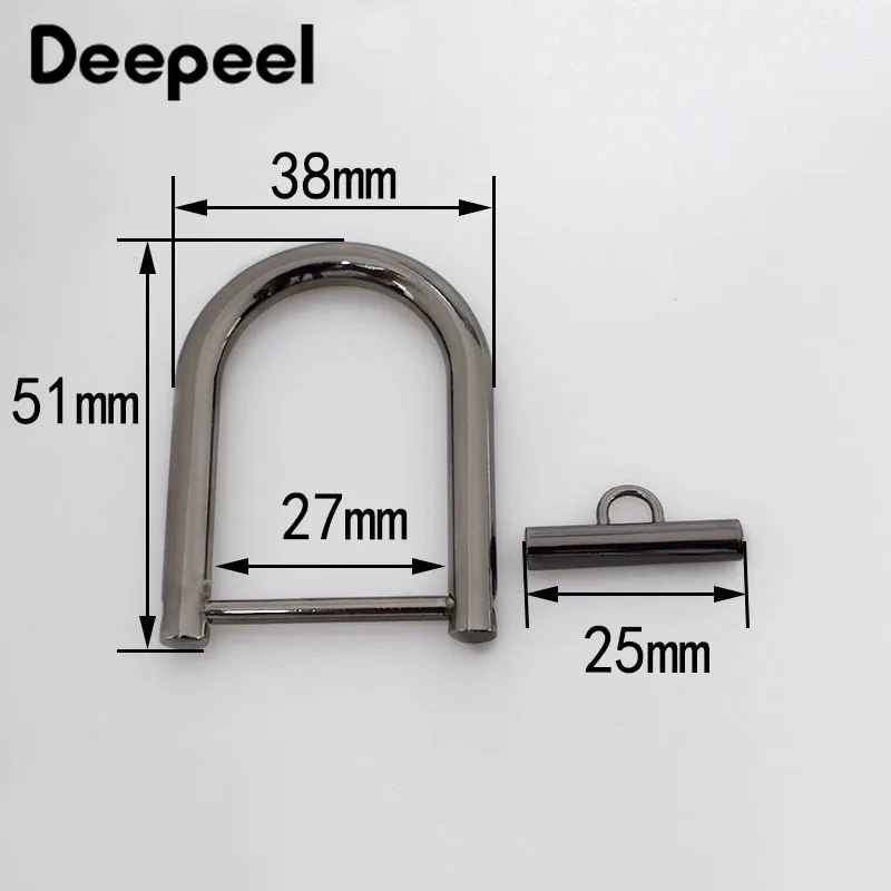 2/4 шт. сумка ремень с металлической пряжкой открывающимися съемные ВИНТЫ D Форма