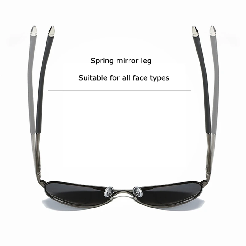 Мужские солнцезащитные очки с поляризационным покрытием uv400 классические для