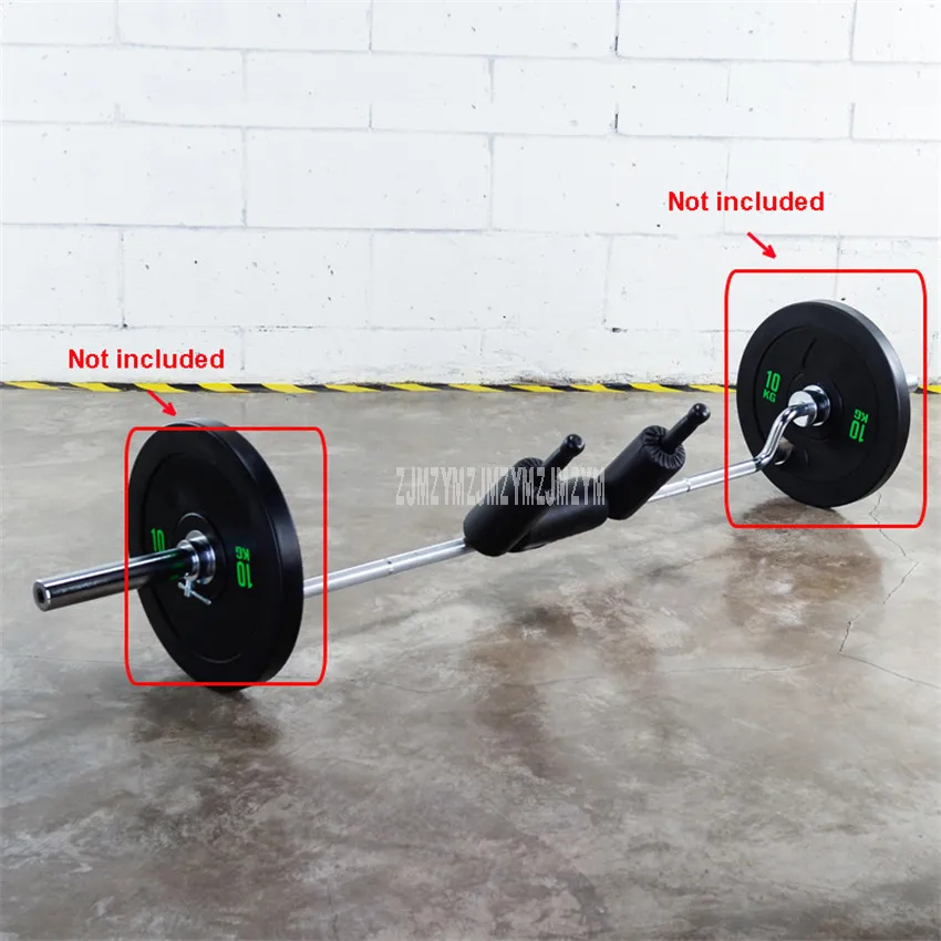 

2.2m Big Fitness Barbell Squat Bend Bar Heavy Duty Foam For Olympic Squat Bar Weight Lifting for Shoulder Crossfit Gym Equipment