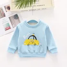 2020 Брендовая детская толстовка для маленьких девочек, флисовые толстовки, теплые пуловеры для мальчиков, осенне-зимняя одежда с мультяшным кроликом