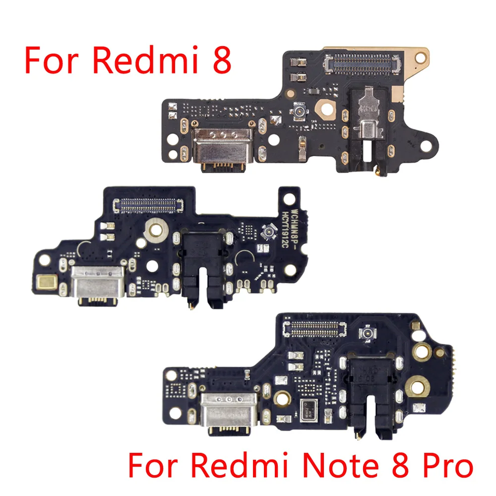 Соединительная плата зарядного порта гибкий кабель с микрофоном для XiaoMi Redmi Note 8