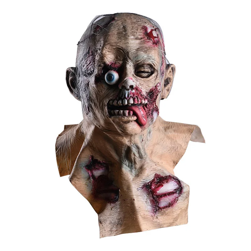 

Halloween Decoration Biochemical Monster Mask Headdress Scary Party Cosplay Mask Haunted House Horror Monster Mask Headgear