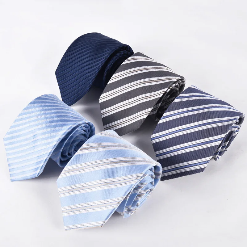 

Галстук Мужской Жаккардовый в полоску, 8,5 см, 100% натуральный шелк