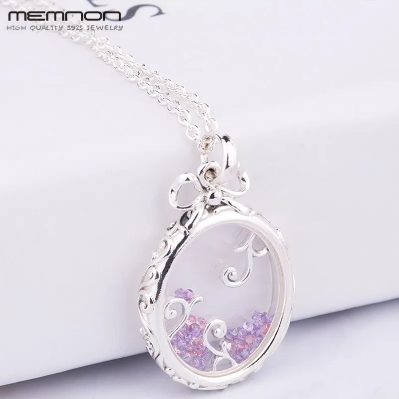 

Memnon Стерлинговое Серебро медальон ослепить, ожерелье, подвеска, колье, для женщин, 925 серебро цепочка ожерелье серебро 925 ювелирные изделия