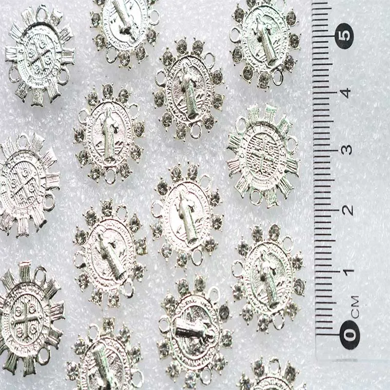 Цепочка с кулоном Святого Бенедикта 100 шт./200 шт.|Шармы| |