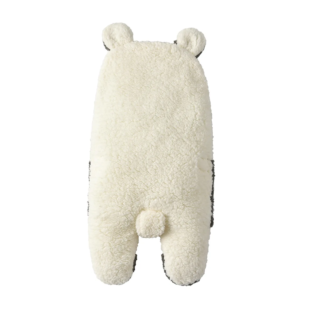

Cute Cartoon Baby Hooded Wrap Blanket Newborn Infant Fleece Swaddle Winter Warm Lovely Teddy Bear Toddler Sleeping Bag With Ear