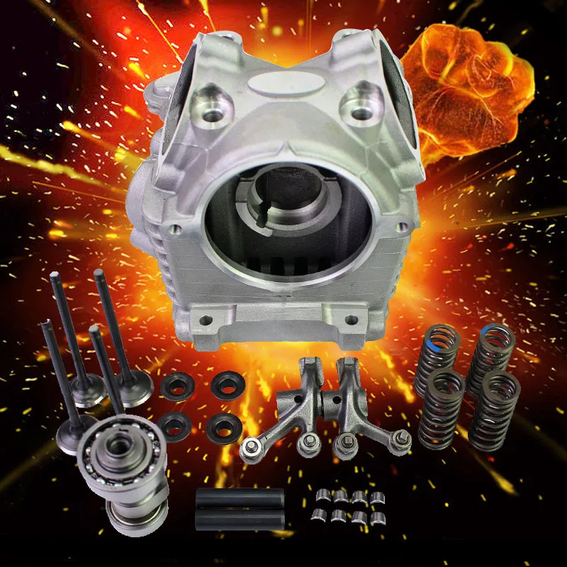 Мотоциклетная головка блока цилиндров gtr125 bws125 4 клапана foxi RSZ100 ghostjog4v|Двигатели| |