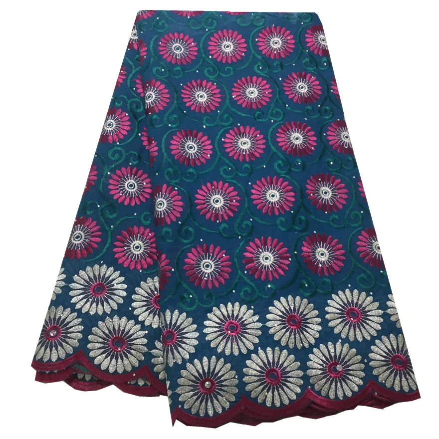 Новое поступление Африканская Хлопковая вуаль кружевная ткань высокое качество