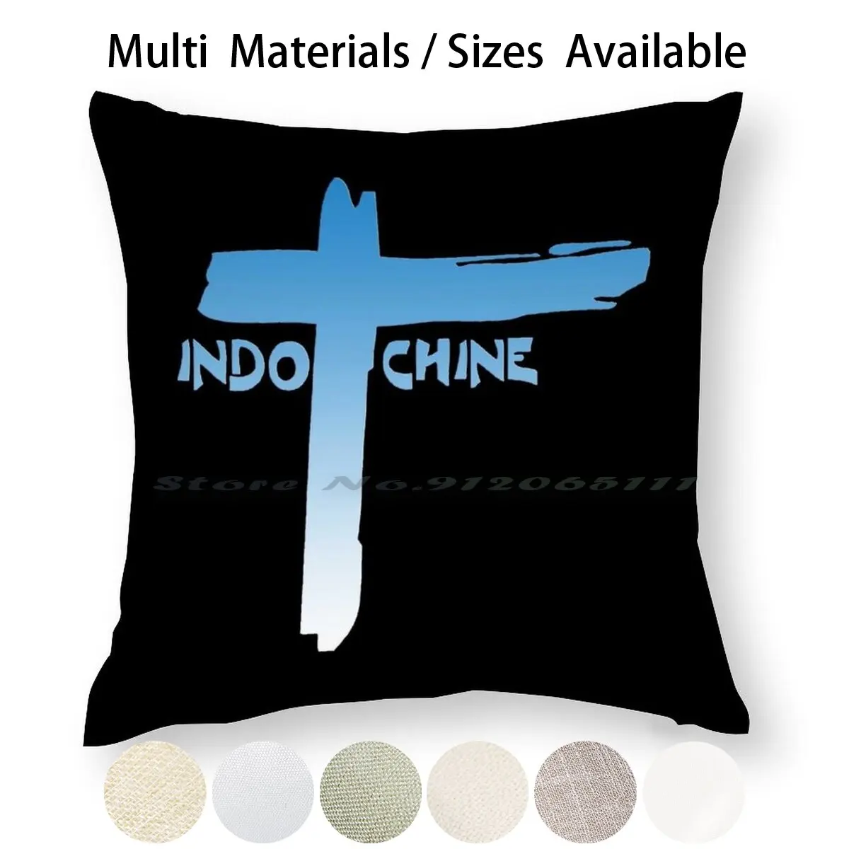 Чехол для подушки из хлопка и льна в стиле панк | Дом сад