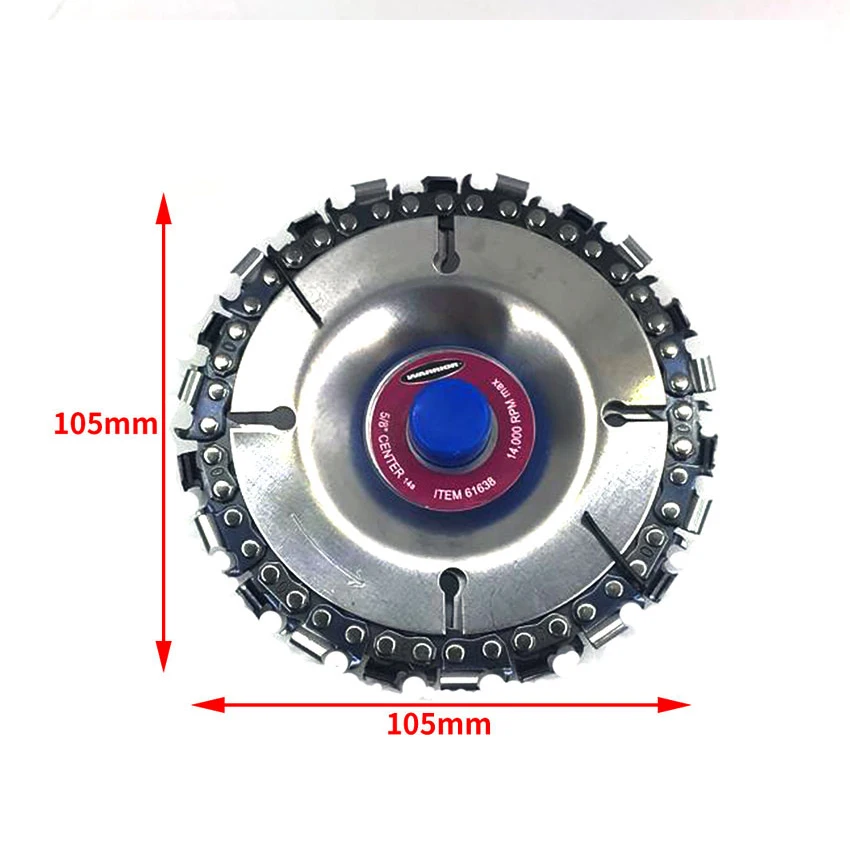 22 зуб разрезать Сталь цепи резьба по дереву диск деревообрабатывающий цепная