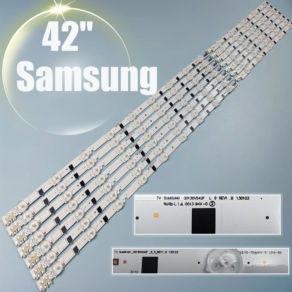 

LED Backlight strip 42inch 15 LEDs For UE42F5000 UE42F5000AK UE42F5300 UE42F5500 UE42F5700 UE42F5030 BN96-25306A BN96-25307A