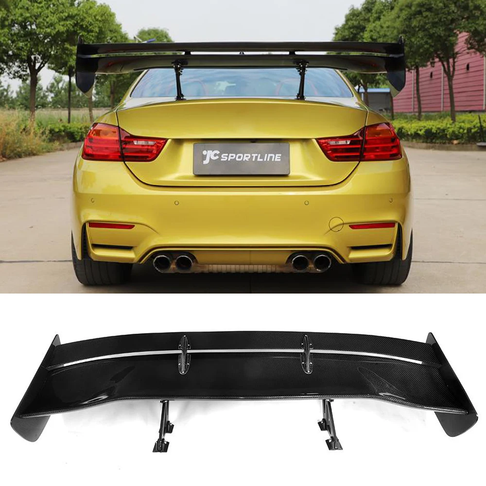 Универсальный Спойлер для заднего багажника из углеродного волокна BMW M3 M4 Audi A5 S5