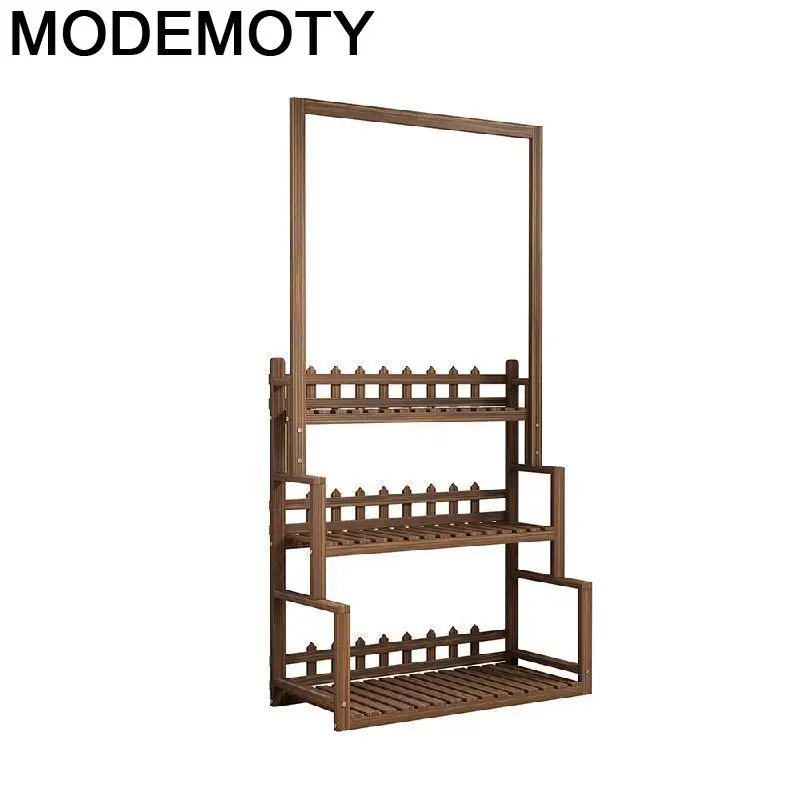 Decorativa Madera стол для растений Balkon Etagere Plante Estanteria Para Plantas Pot Balcony Dekoration напольная Полка