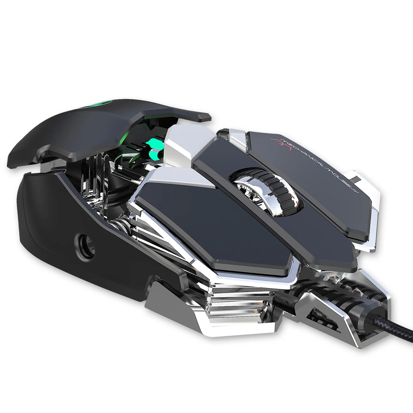 Pc Gamer полный Мышь геймера 9-ключ профессиональная игровая проводной освещения