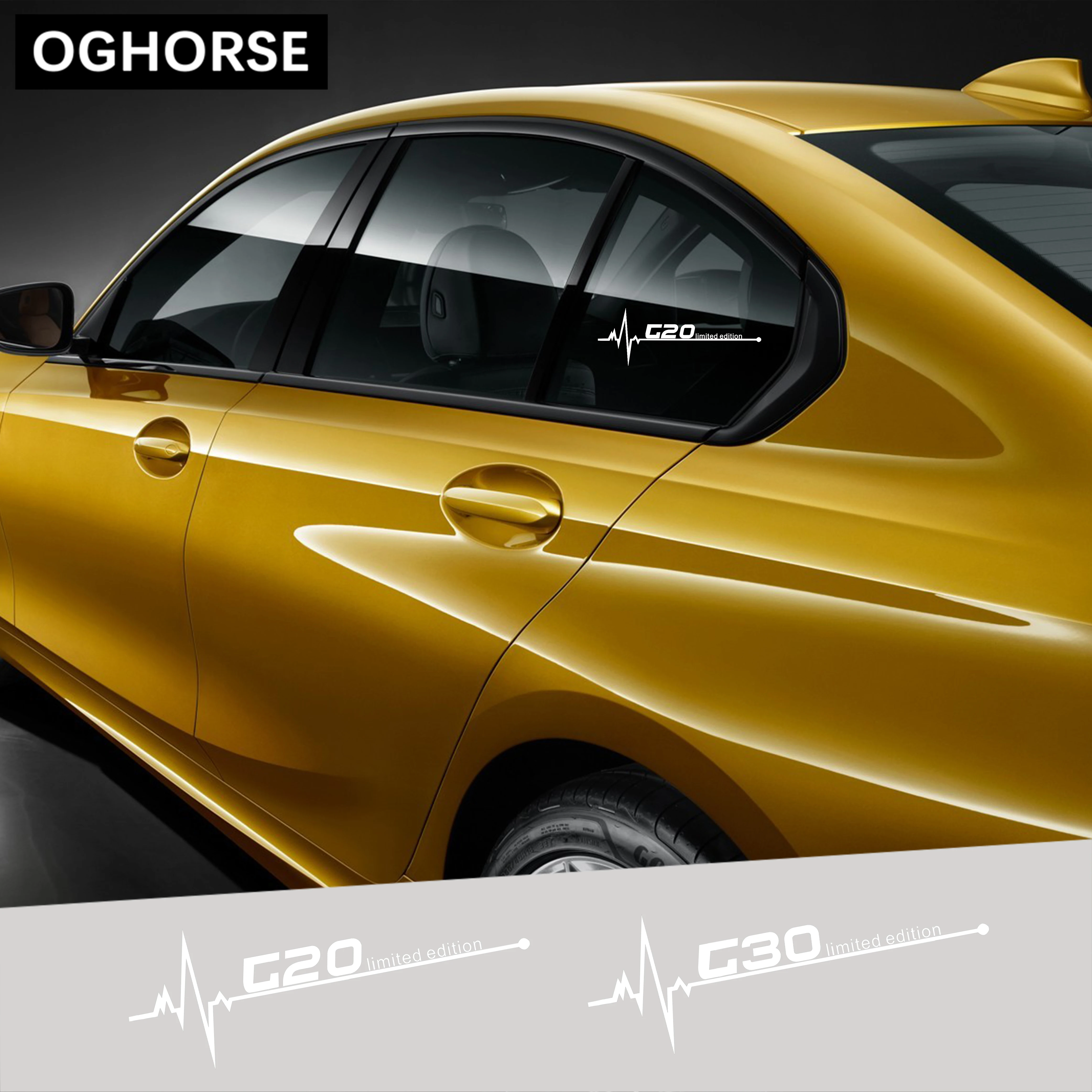 2 шт. автомобильные наклейки на окна BMW 3 5 серии G20 G30|Наклейки автомобиль| |