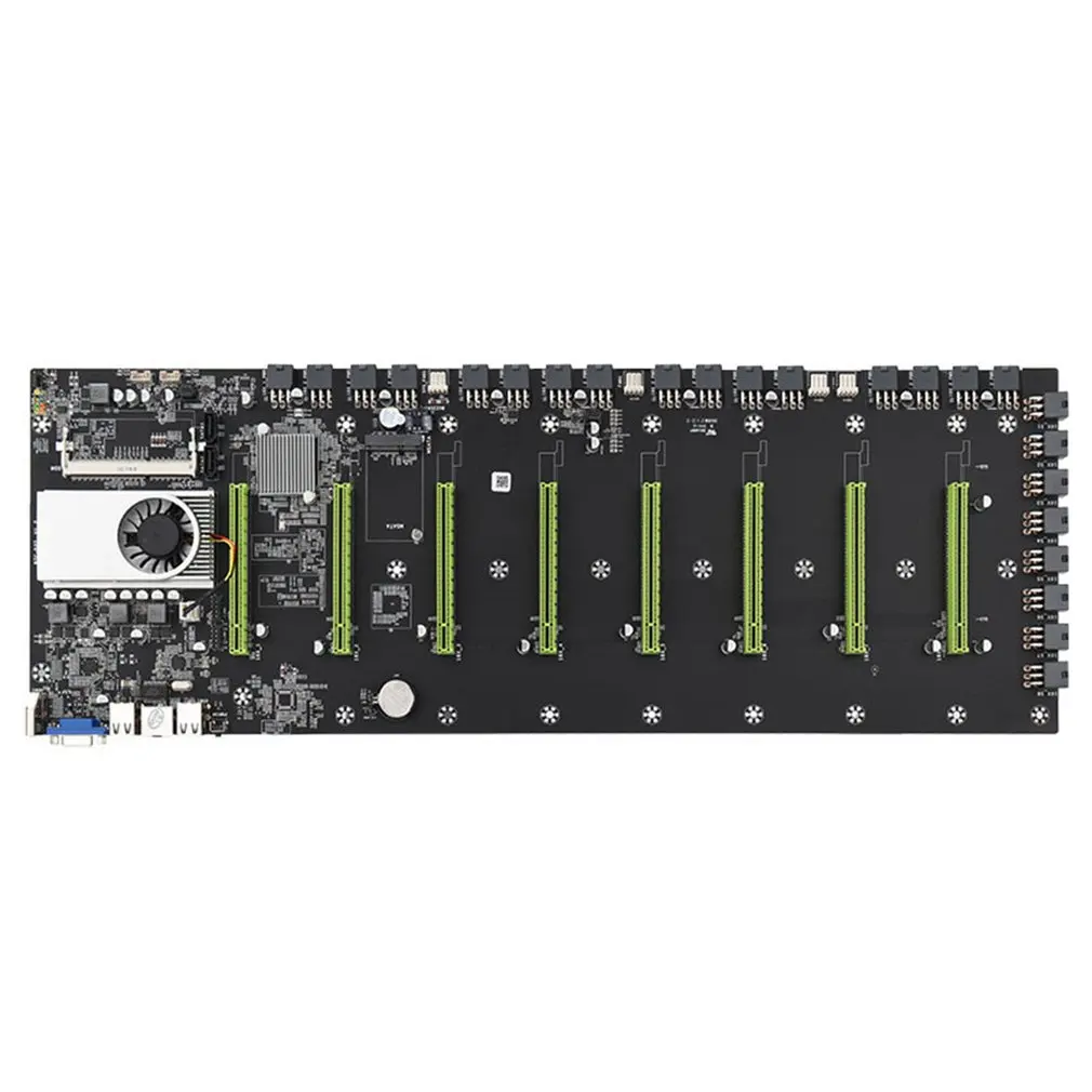 

Материнская плата для майнинга Ethereum BTC-T/D37 с CPU Set 8 Слот GPU DDR3 ПАМЯТЬ встроенный интерфейс VGA низкое энергопотребление