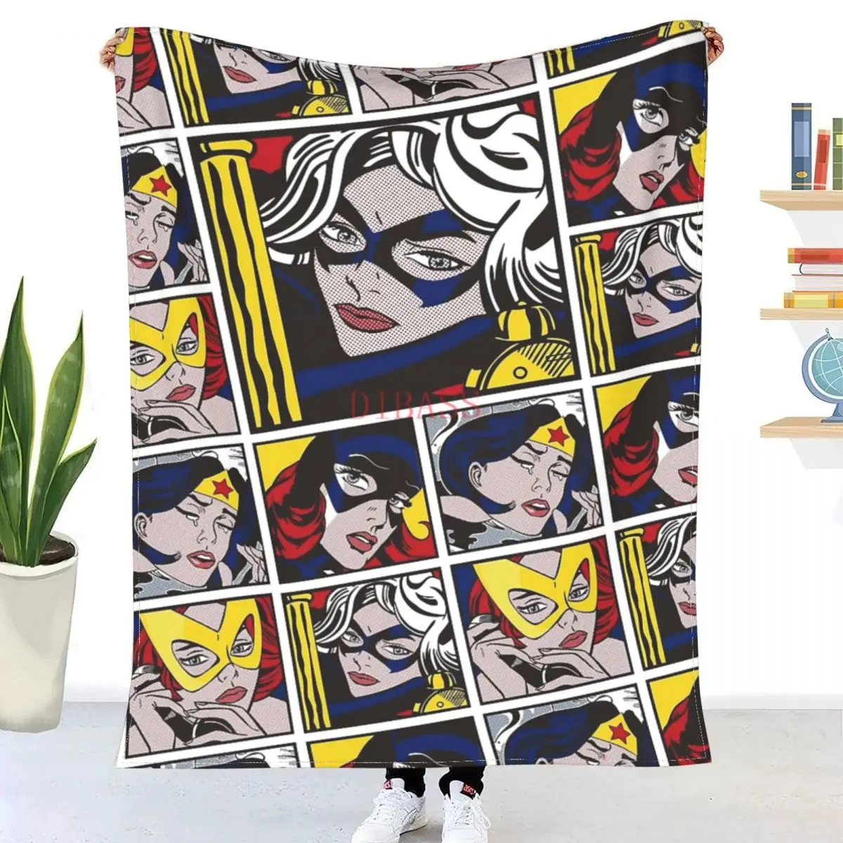 

Girl Power 1 3D Printed Flannel Throw Blanket Bedspread Sofa blankets
