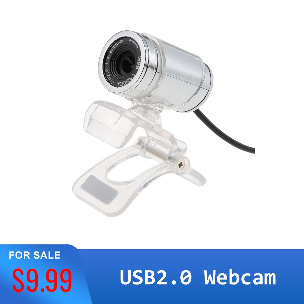 Веб-камера USB 2 0 5-мегапиксельная HD-камера веб-камера с микрофоном прищепка на 360