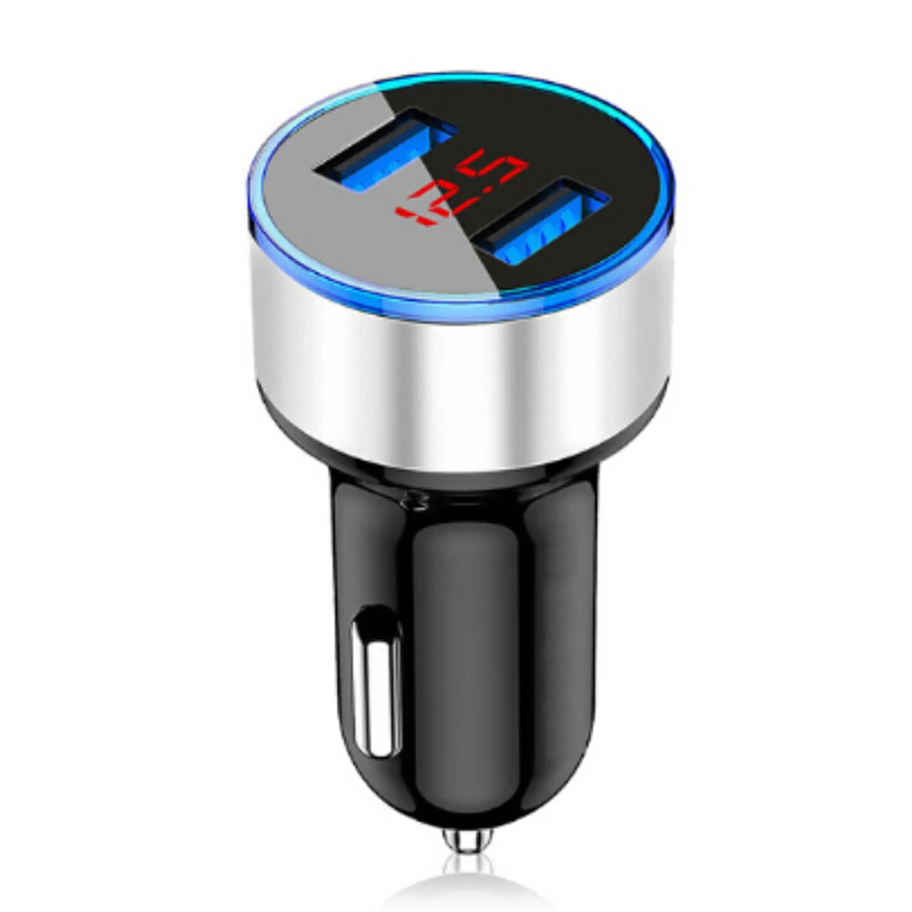 USB автомобильный держатель для телефона на 3.1A двойной зарядное устройство